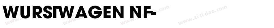 Wurstwagen NF字体转换